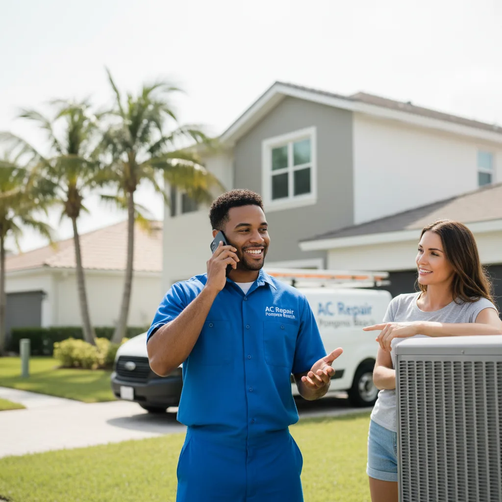 AC Repair Pompano Beach customer support in Gustine
